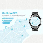 4G Smartwatch with GPS and Health Tracking Features for Calls and Messages - LofiMart