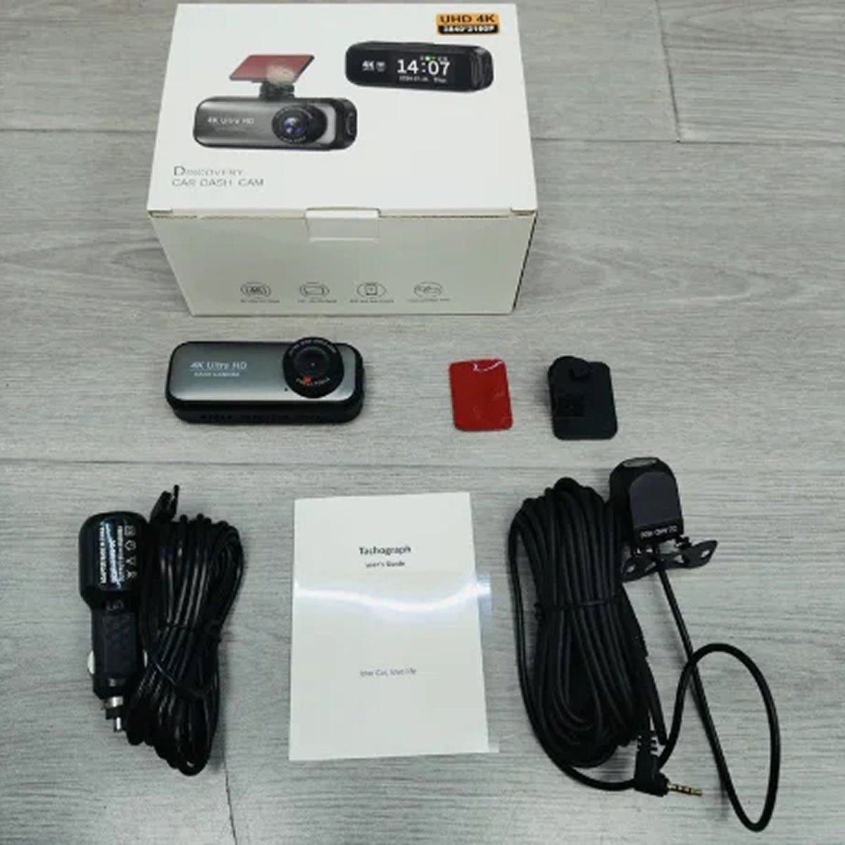 4K Wireless Dashcam with Dual Channel Recording and Instant Smartphone Access - LofiMart