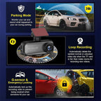 4K Wireless Dashcam with Dual Channel Recording and Instant Smartphone Access - LofiMart