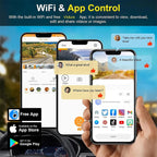 4K Wireless Dashcam with Dual Channel Recording and Instant Smartphone Access - LofiMart