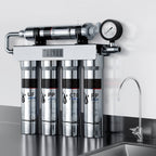 5-Stage Under Sink Water Filtration System with Zero Waste and 304 Stainless Steel Housing - LofiMart