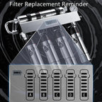 5-Stage Under Sink Water Filtration System with Zero Waste and 304 Stainless Steel Housing - LofiMart