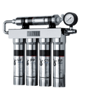 5-Stage Under Sink Water Filtration System with Zero Waste and 304 Stainless Steel Housing - LofiMart