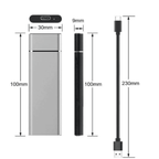 8TB Slim Portable External Hard Drive with Fast Data Transfers and USB 3.2 Connectivity - LofiMart