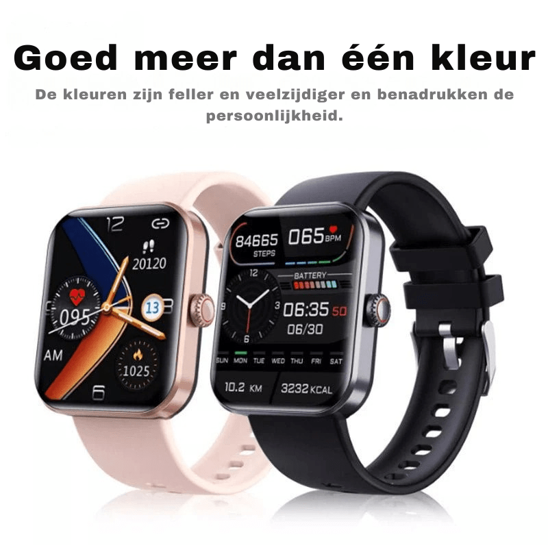 Activ Smartwatch with Fitness Tracking Heart Rate Monitor and Smart Notifications - LofiMart