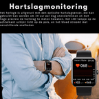 Activ Smartwatch with Fitness Tracking Heart Rate Monitor and Smart Notifications - LofiMart