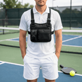 Adjustable Pickleball Tactical Chest Bag with Waterproof Storage for Outdoor Activities - LofiMart