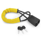 Car Steering Wheel Lock with Heavy-Duty Steel Cable for Anti-Theft Protection - LofiMart