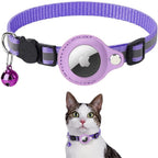 Cat GPS Collar with Reflective Safety Design and Quick Release Closure - LofiMart
