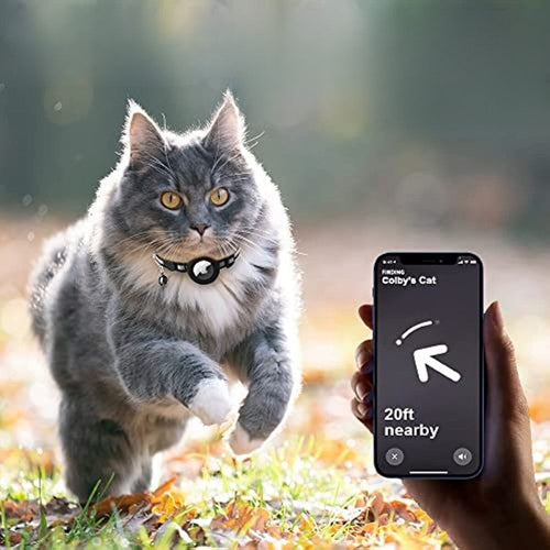 Cat GPS Collar with Reflective Safety Design and Quick Release Closure - LofiMart
