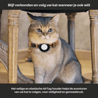 Cat GPS Collar with Reflective Safety Design and Quick Release Closure - LofiMart