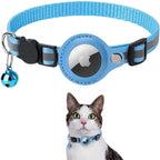 Cat GPS Collar with Reflective Safety Design and Quick Release Closure - LofiMart