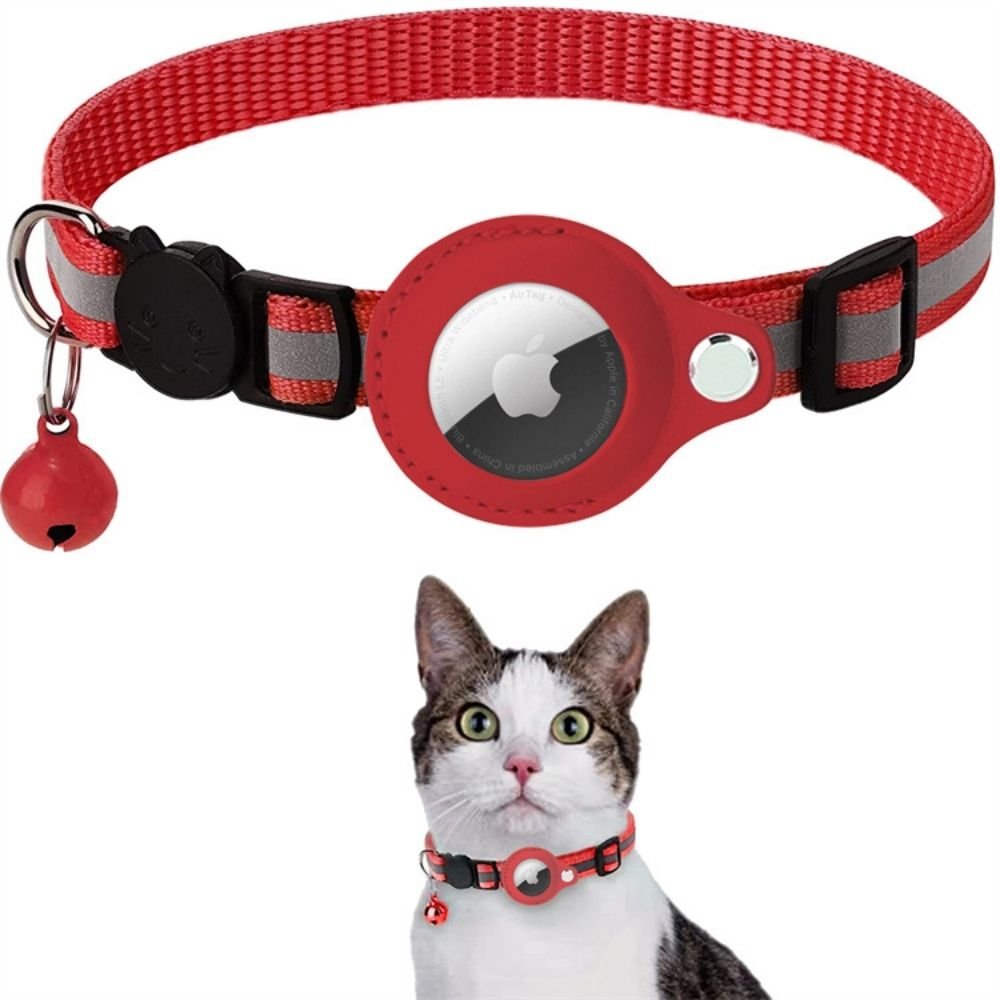 Cat GPS Collar with Reflective Safety Design and Quick Release Closure - LofiMart