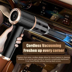 Cordless Car Vacuum Cleaner with 45000Pa Suction and 5-in-1 Versatility for Wet and Dry Cleaning - LofiMart
