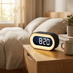 Digital Sunrise Alarm Clock with Dimmable Night Light and Natural Wake Sounds for Bedroom - LofiMart