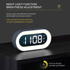 Digital Sunrise Alarm Clock with Dimmable Night Light and Natural Wake Sounds for Bedroom - LofiMart
