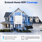 Dual-Band Wi-Fi Extender with High-Speed Connectivity for Seamless Coverage - LofiMart