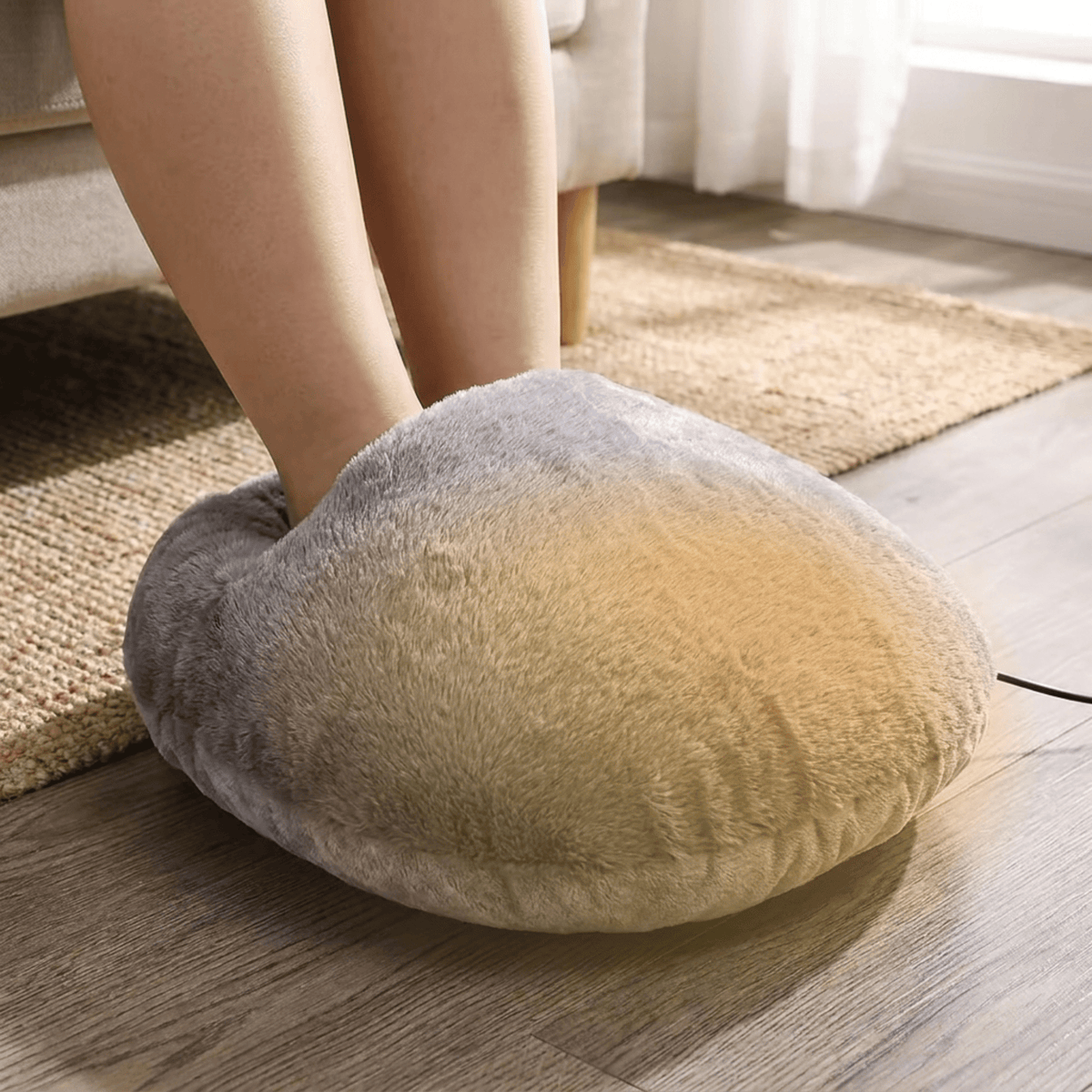 Electric Foot Warmer with Rapid Heating for Cozy Comfort at Home - LofiMart