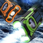 Emergency Radio and Power Bank with 12000mAh Capacity and Solar Charging for UK Storms - LofiMart