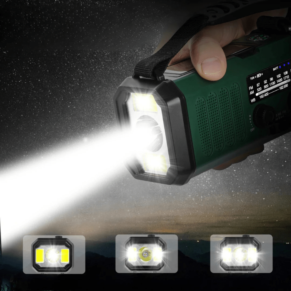 Emergency Radio with 10000mAh Power Bank - LofiMart