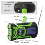 Emergency Wind Up Radio with Power Bank - LofiMart