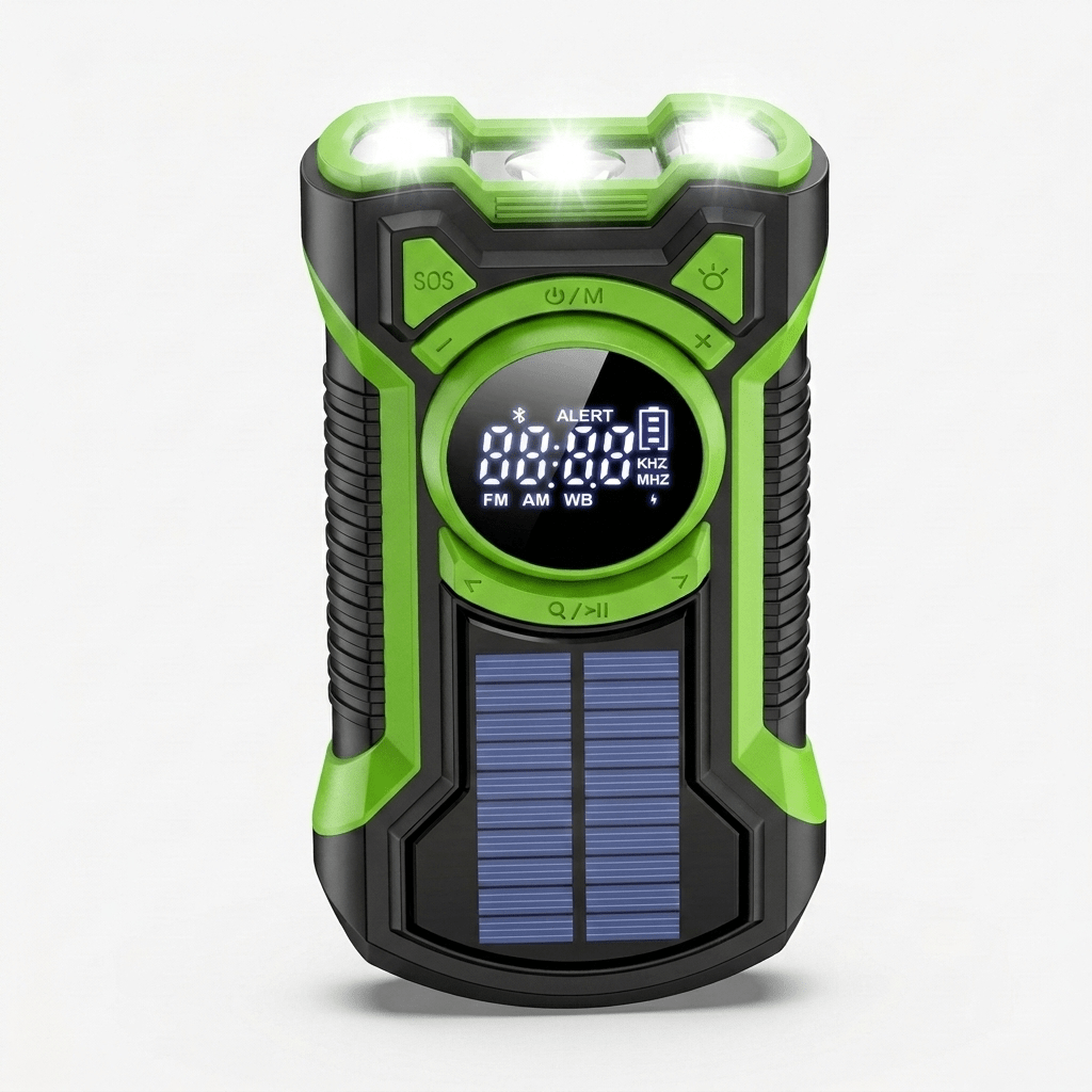 Emergency Wind Up Radio with Power Bank - LofiMart