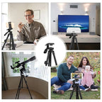 Extendable Phone Tripod with Bluetooth Remote for Steady Selfies and Vlogging - LofiMart