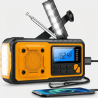 Hand Crank Emergency Radio with Power Bank - LofiMart
