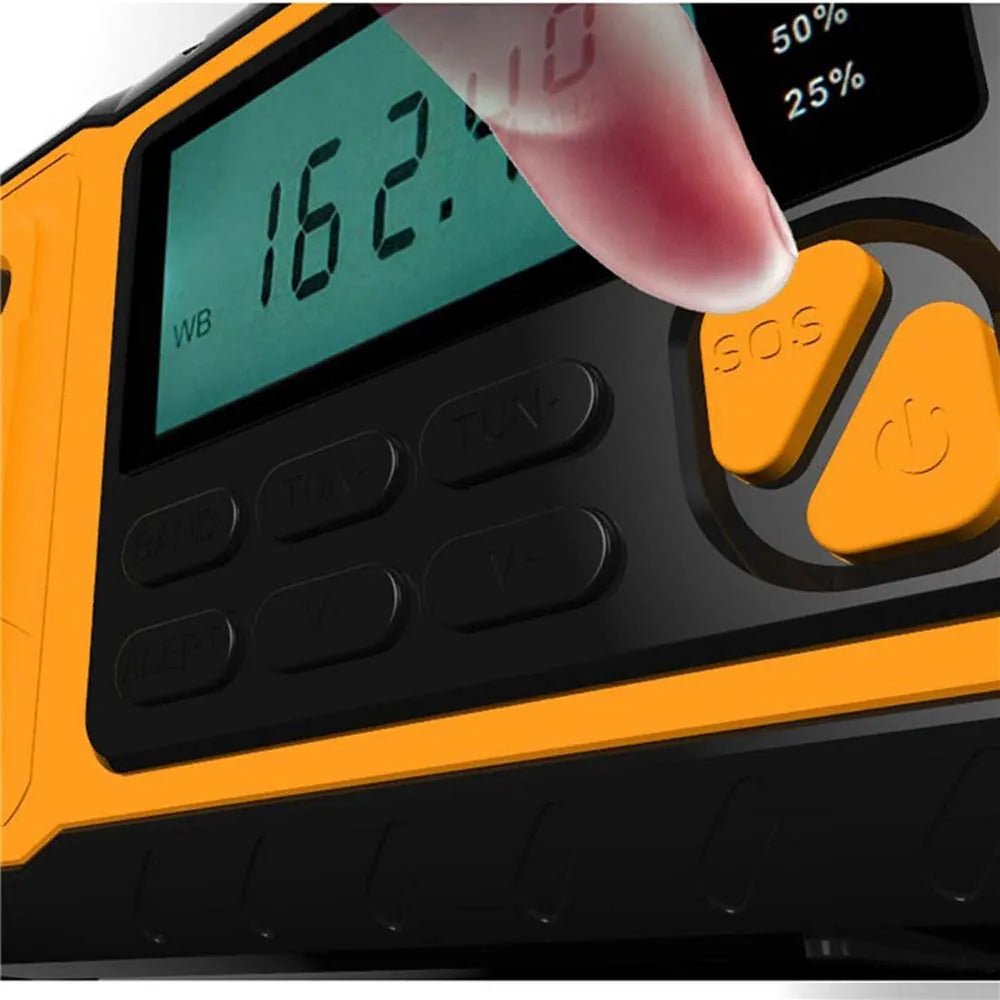 Hand Crank Emergency Radio with Power Bank - LofiMart