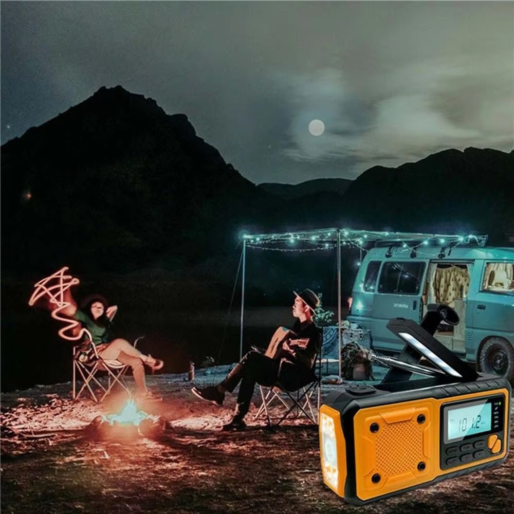 Hand Crank Emergency Radio with Power Bank - LofiMart