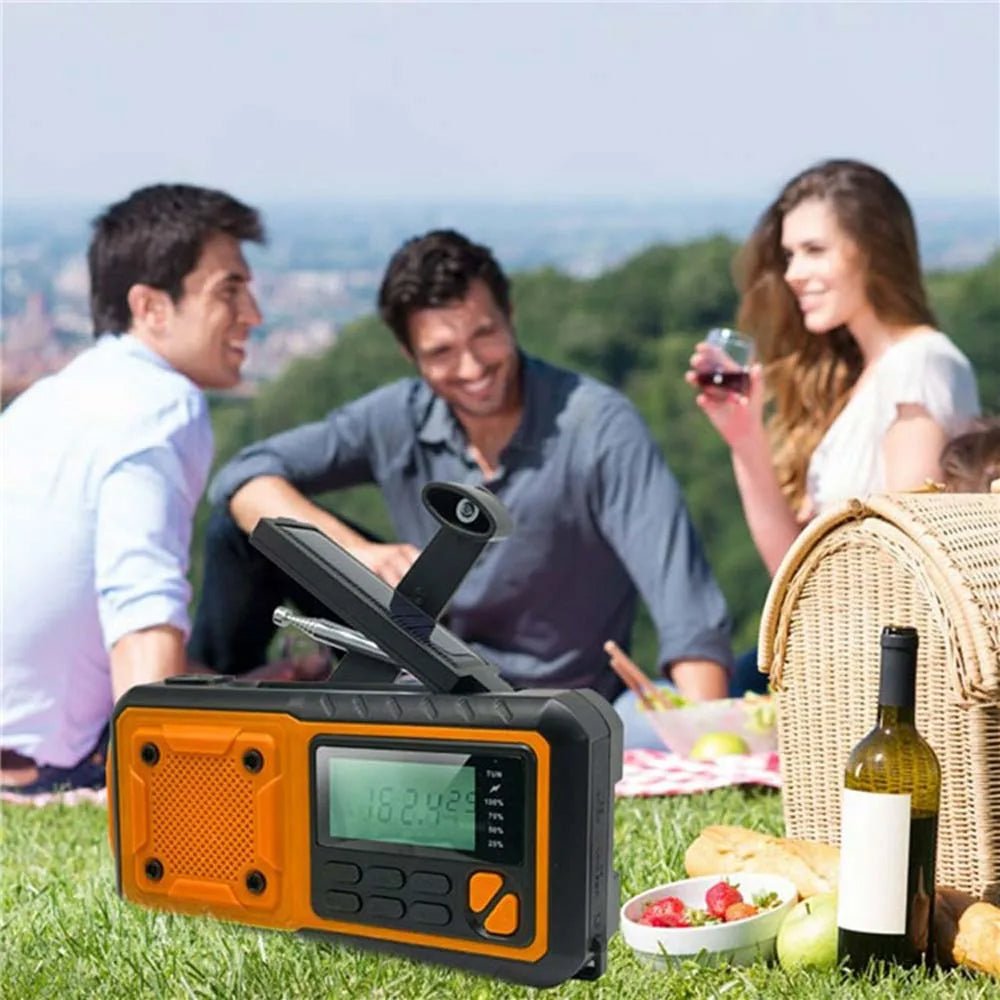 Hand Crank Emergency Radio with Power Bank - LofiMart