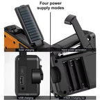 Hand Crank Emergency Radio with Power Bank - LofiMart