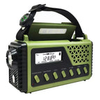 Hand Crank Emergency Radio with Solar Charging and Bluetooth Speaker - LofiMart