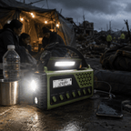 Hand Crank Emergency Radio with Solar Charging and Bluetooth Speaker - LofiMart