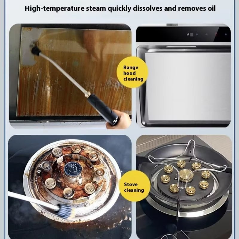 Handheld Steam Cleaner with 2500W Power and 1.2L Tank for Home and Car Cleaning - LofiMart
