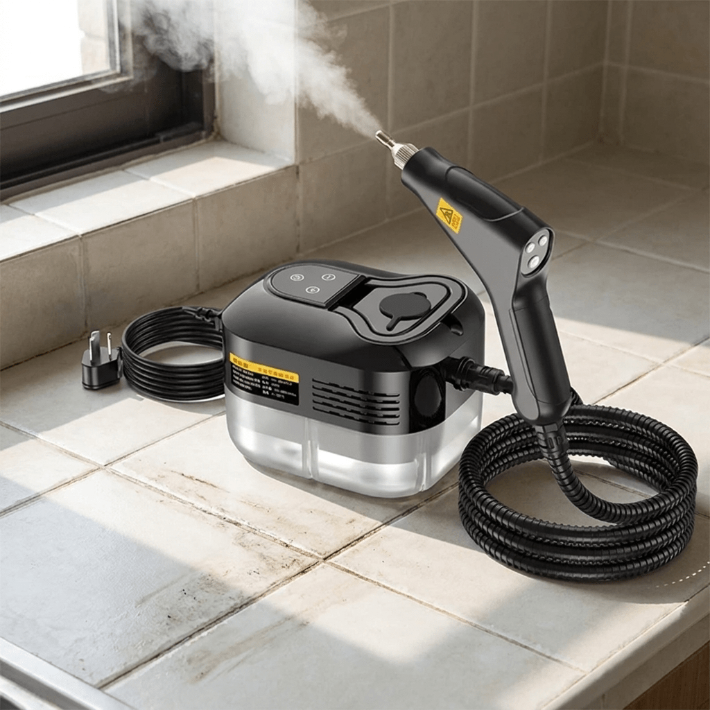 Handheld Steam Cleaner with 2500W Power and 1.2L Tank for Home and Car Cleaning - LofiMart