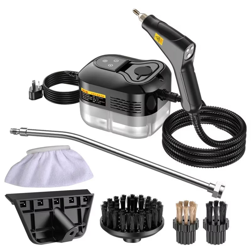 Handheld Steam Cleaner with 2500W Power and 1.2L Tank for Home and Car Cleaning - LofiMart