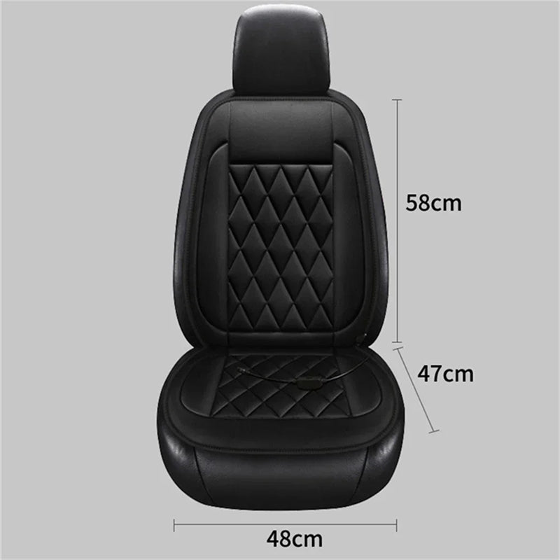 Heated Car Seat Cushions with Dual Control for Instant Winter Comfort - LofiMart