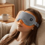 Heated Eye Mask for Dry Eyes with Adjustable Warmth and Complete Blackout Design - LofiMart