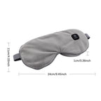 Heated Eye Mask for Dry Eyes with Adjustable Warmth and Complete Blackout Design - LofiMart
