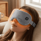Heated Eye Mask with Adjustable Warmth and Complete Blackout Design for Eye Relief - LofiMart