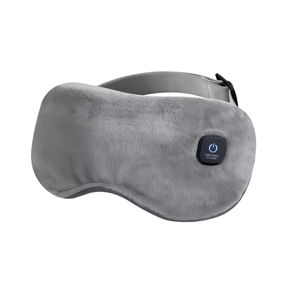 Heated Eye Mask with Adjustable Warmth and Complete Blackout Design for Eye Relief - LofiMart