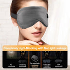 Heated Eye Mask with Adjustable Warmth and Complete Blackout Design for Eye Relief - LofiMart