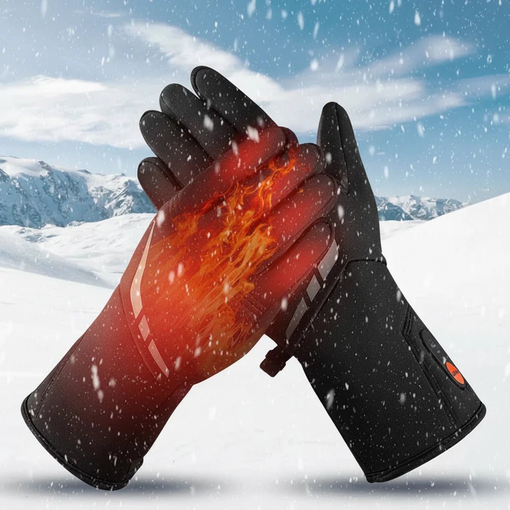 Heated Gloves Battery Powered with Waterproof Design and Touchscreen Capability - LofiMart