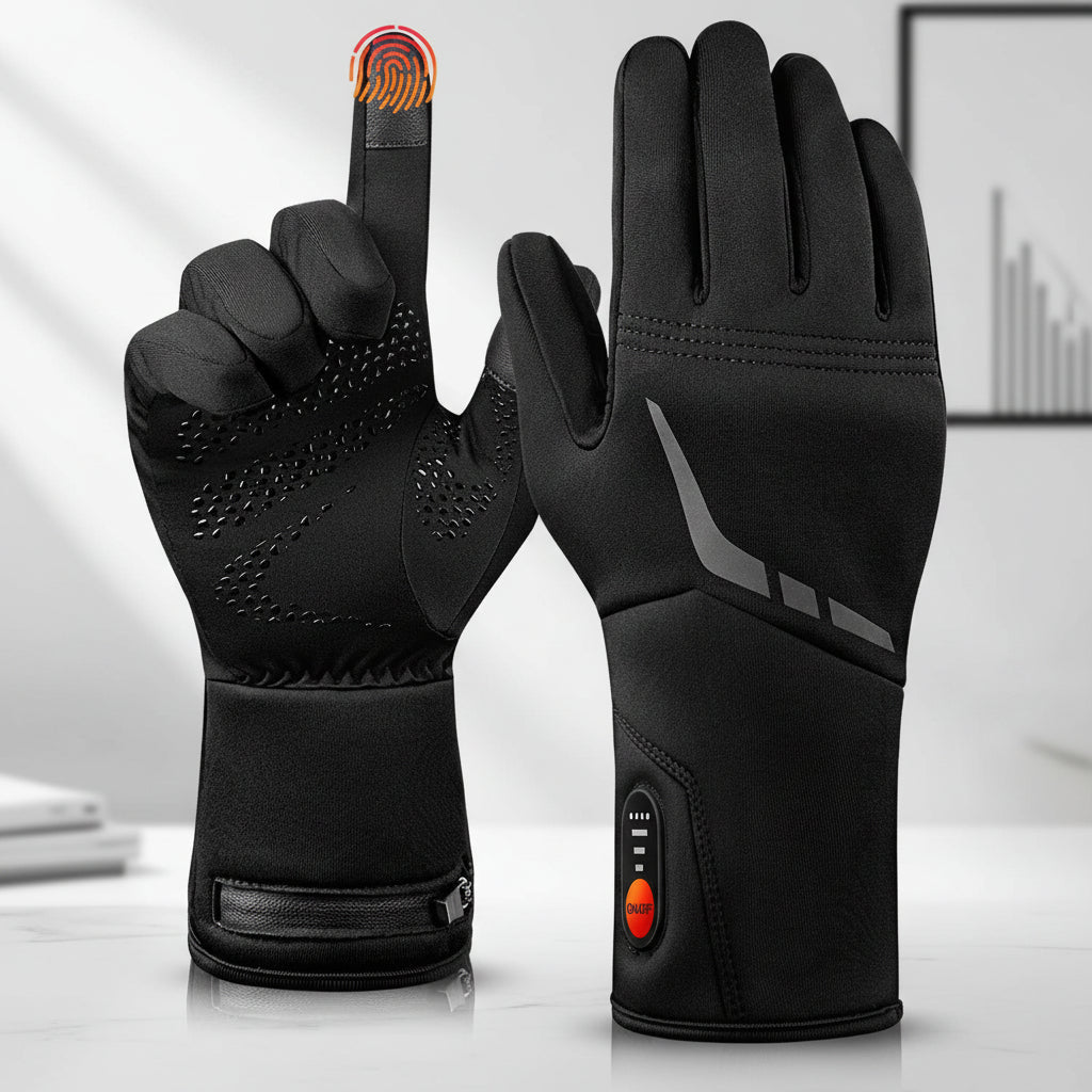 Heated Gloves Battery Powered with Waterproof Design and Touchscreen Capability - LofiMart