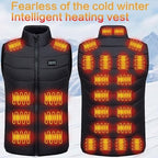 USB Heated Vest with 28 Heating Zones & 4 Temperature Settings - LofiMart