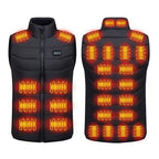 USB Heated Vest with 28 Heating Zones & 4 Temperature Settings - LofiMart