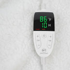 Heated Wearable Blanket with Sleeves and Foot Pocket for Cozy Comfort - LofiMart