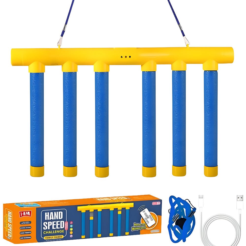Kids Reflex Game with Adjustable Speed for Reaction Training and Hand Eye Coordination - LofiMart