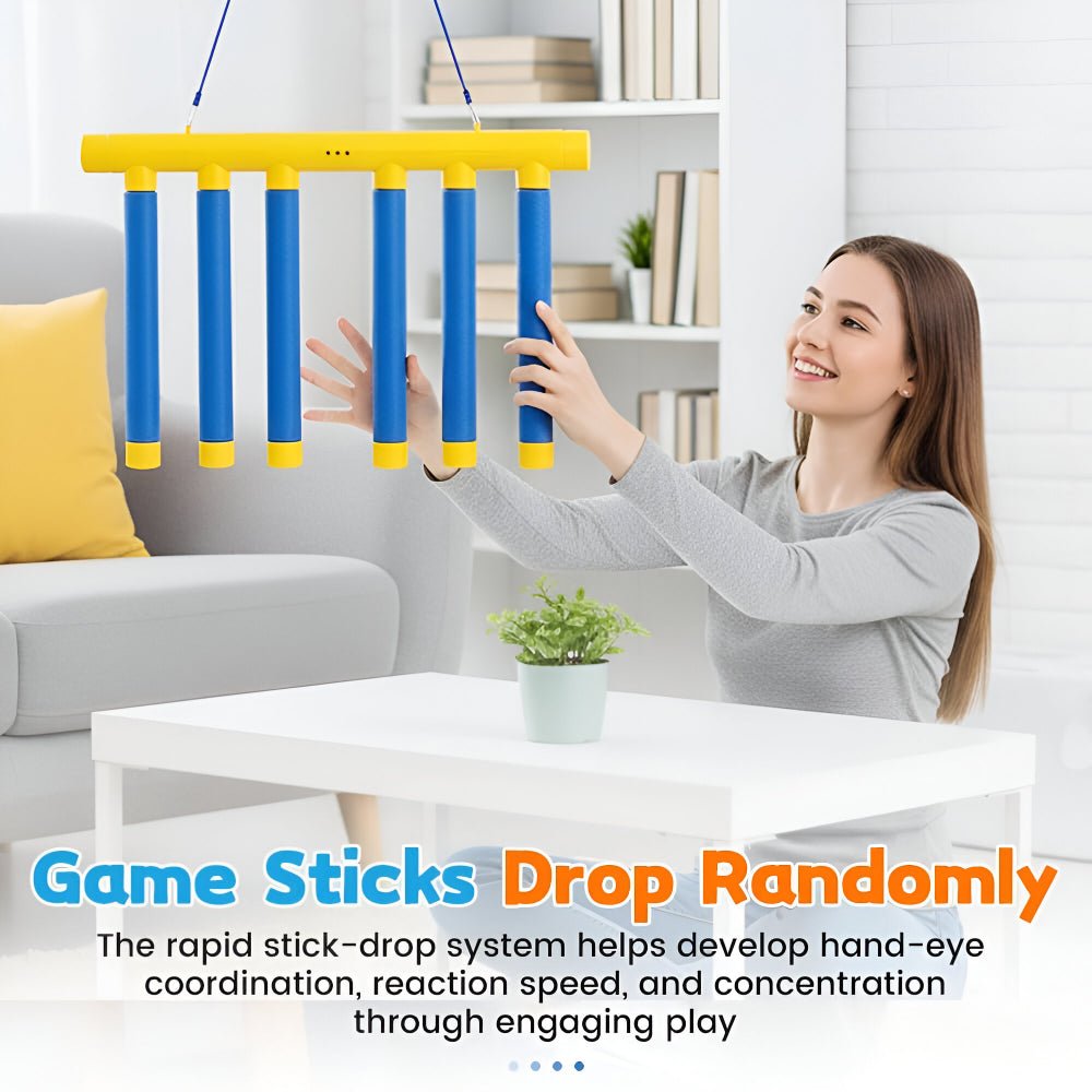 Kids Reflex Game with Adjustable Speed for Reaction Training and Hand Eye Coordination - LofiMart